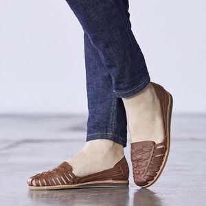 Nisolo Ecuador Huarache Sandal in Burnt Sienna